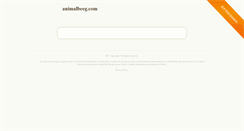 Desktop Screenshot of animalbeeg.com